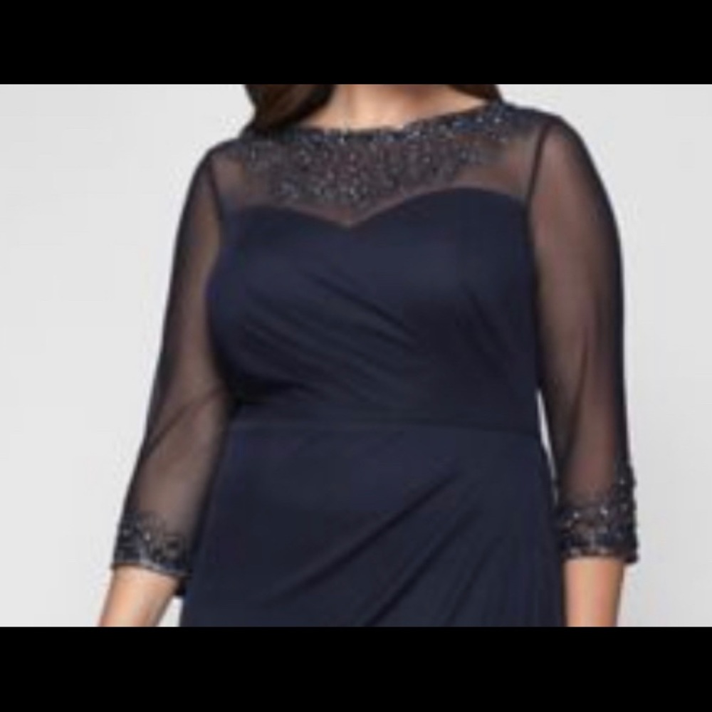 SZ 16W Alex Evenings dress